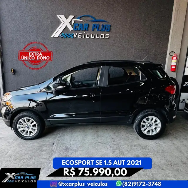 Carro Ford EcoSport 2021 SE 1.5 (Aut) (flex)