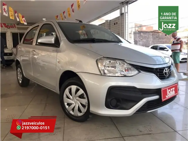 Carro Toyota Etios 2019 X 1.3 (Flex)