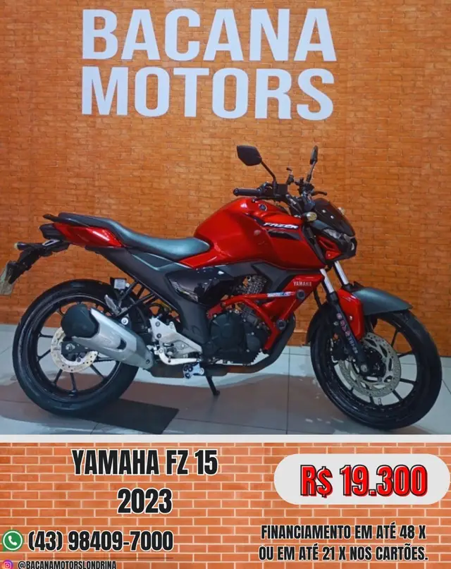 Moto Yamaha YS 150 Fazer 2023 ED