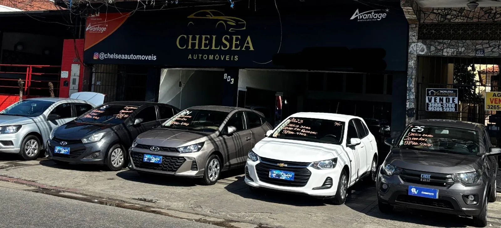 Fachada da loja Veículos à venda em CHELSEA AUTOMOVEIS LTDA - Rio de Janeiro - RJ