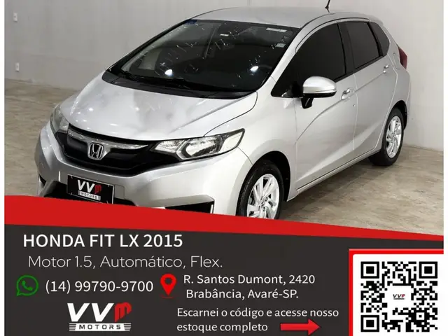Carro Honda Fit 2015 1.5 16v LX CVT (Flex)