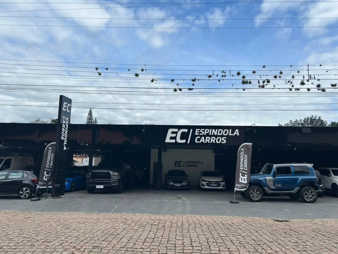 Fachada da loja Veículos à venda em Espindola Automoveis Ltda - Ibirama - SC