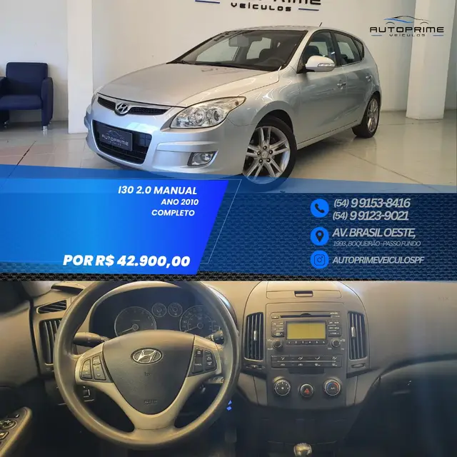 Carro Hyundai i30 2010 2.0 16V