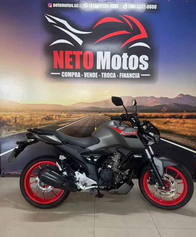 Moto Yamaha Fazer FZ15 2025 Connected