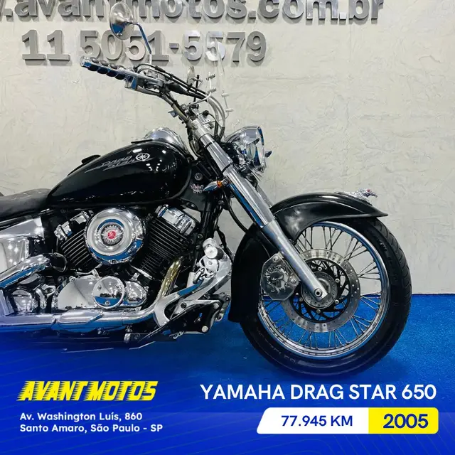 Moto Yamaha XVS 650 2005 Drag Star