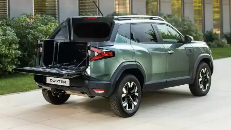 Renault Duster ganha bizarra versão picape para trabalho na Europa