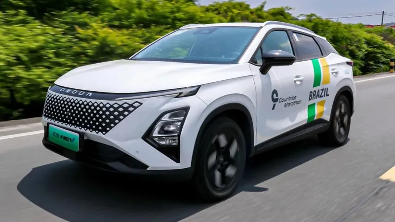 Omoda 5 tem carregador mais potente do Brasil, mas não é o que você pensa