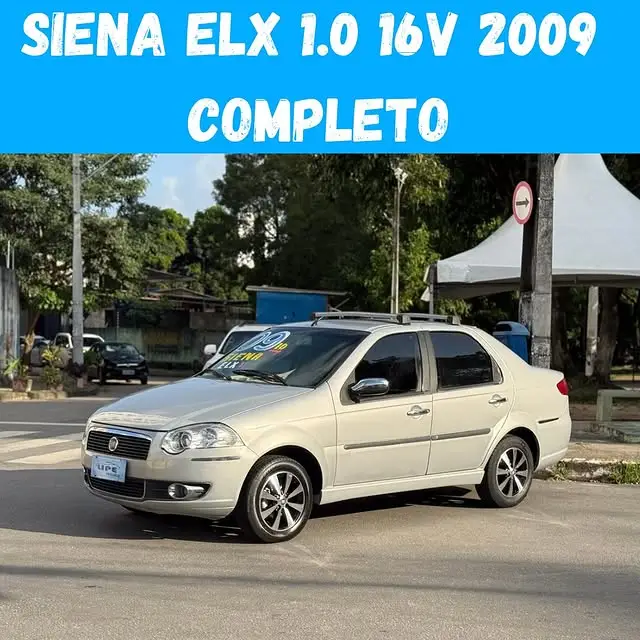 Carro Fiat Siena 2009 ELX 1.0 8V (Flex)