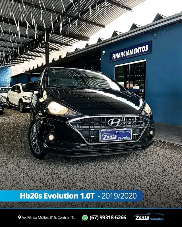 Carro Hyundai HB20S 2020 1.0 Evolution Turbo (Aut) (Flex)