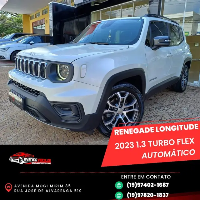 Carro Jeep Renegade 2023 Longitude T270 1.3 Turbo 4x2