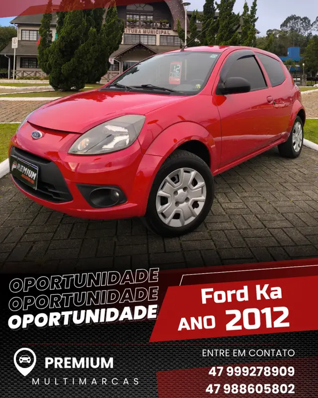 Carro Ford Ka 2012 Ka 1.0 Pulse Flex