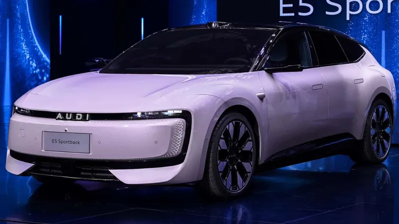 Novo E5 Sportback: um Audi só para chinês ver