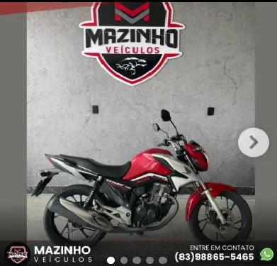 Moto Honda CG 160 2024 Titan