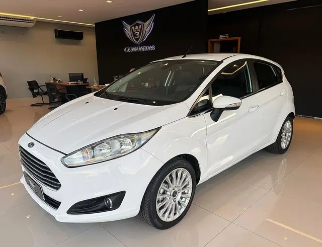 Carro Ford New Fiesta Hatch 2017 New Fiesta Titanium Plus 1.0 EcoBoost PowerShift