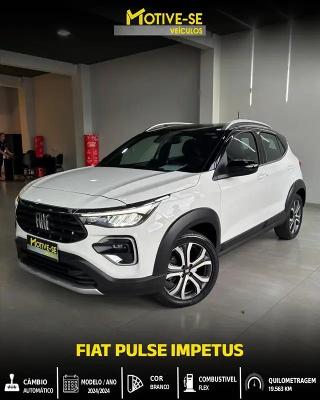 Carro Fiat Pulse 2024 Impetus Turbo 200 1.0
