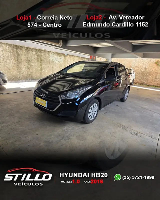 Carro Hyundai HB20 2016 1.0 Comfort (Flex)