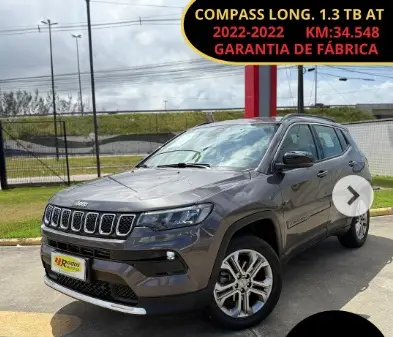 Carro Jeep Compass 2022 S 1.3 TB 4XE Aut. (Híbrido)