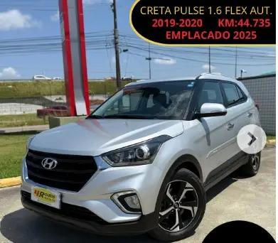 Carro Hyundai Creta 2020 Pulse Plus 1.6 (Aut) (Flex)
