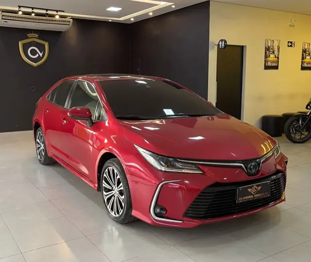Carro Toyota Corolla 2022 Altis Premium Hybrid 1.8 (Flex) (Aut)
