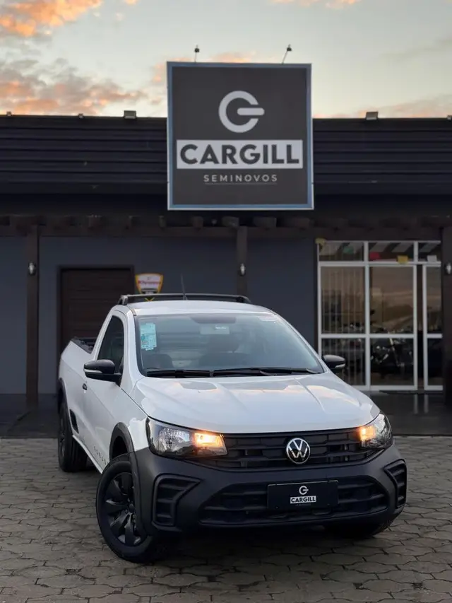 Carro Volkswagen Saveiro 2026 Trendline CS 1.6