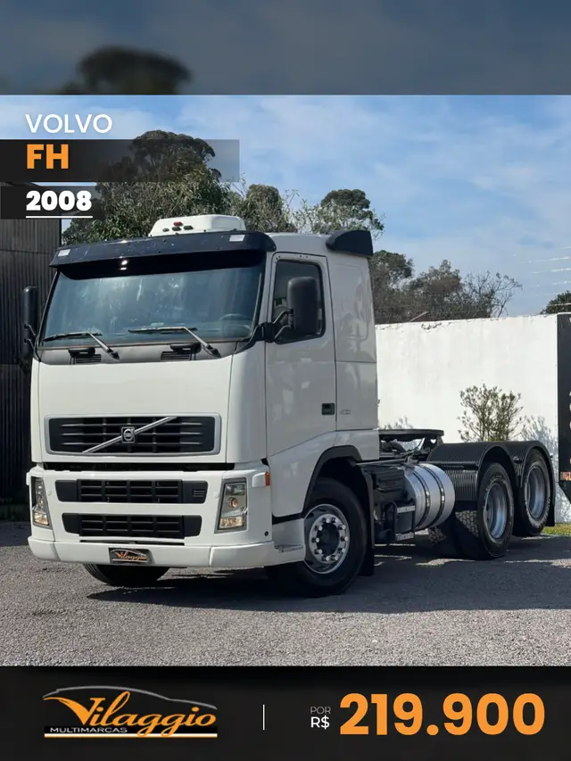 Caminhão Volvo FH 400 2008 6X2 (3 Eixos)
