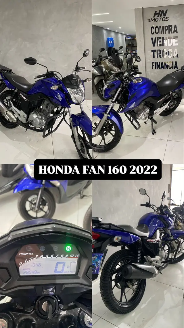 Moto Honda CG 160 2022 Fan