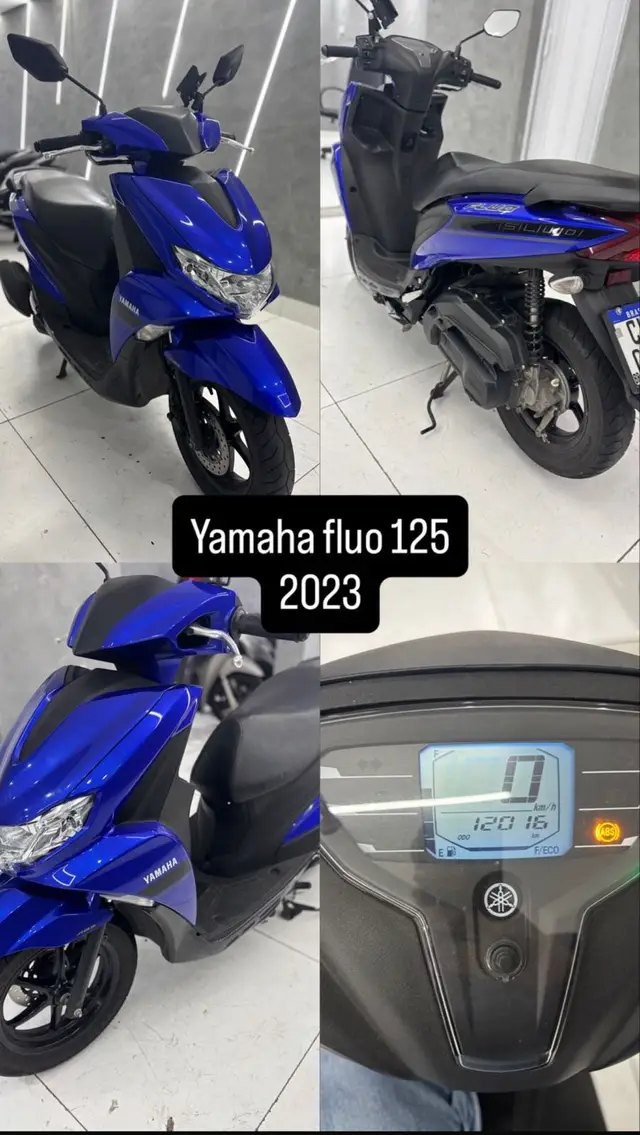 Moto Yamaha Fluo 2023 ABS