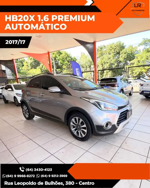 Carro Hyundai HB20X 2017 Premium 1.6 (Aut) (Flex)