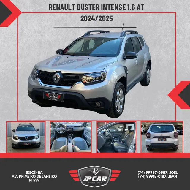 Carro Renault Duster Plus 2025 Intense 1.6 (Aut.)