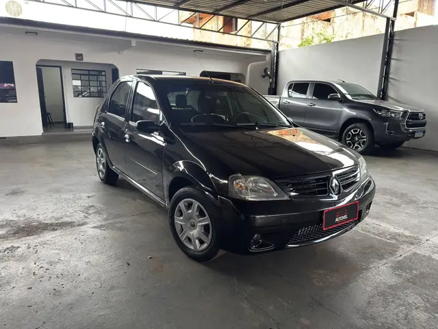 Carro Renault Logan 2009 Authentique 1.0 16V (flex)