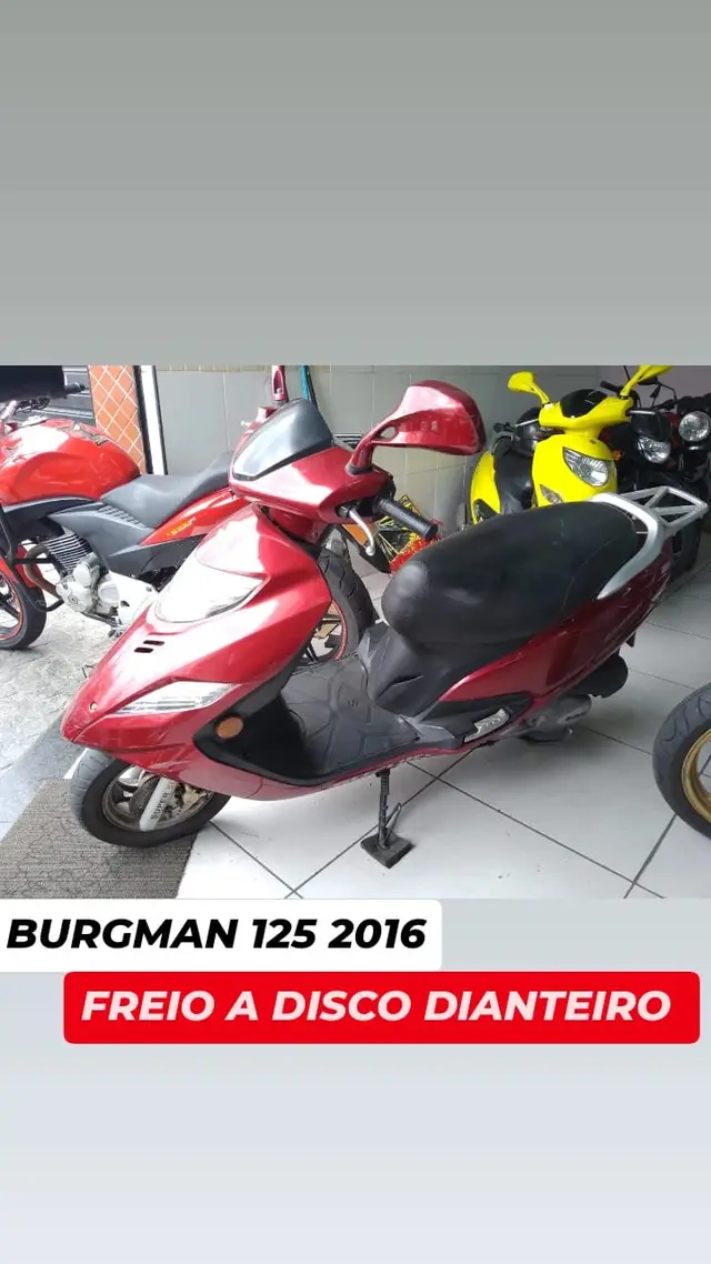 Moto Suzuki Burgman 2016 125i