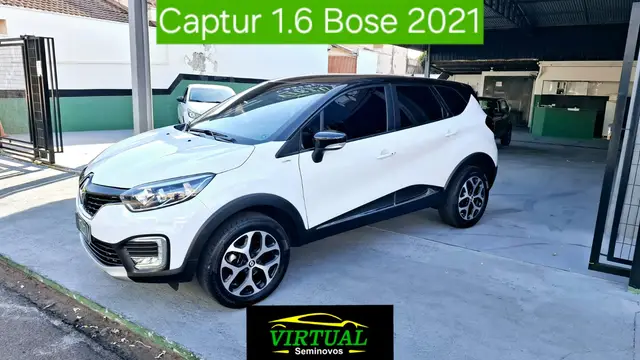 Carro Renault Captur 2021 BOSE 1.6 16v SCe CVT (Flex)