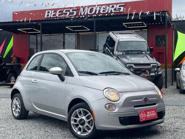 Carro Fiat 500 2013 Cult Dualogic 1.4 8V