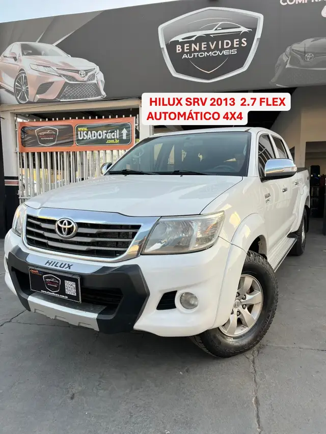 Carro Toyota Hilux Cabine Dupla 2013 Hilux 2.7 SRV CD 4x4 (Flex) (Aut)