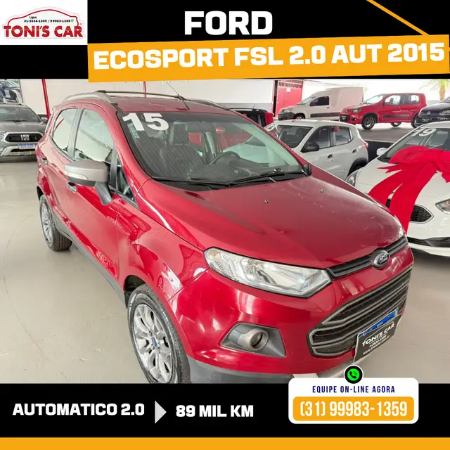 Carro Ford EcoSport 2015 Ecosport Freestyle Powershift 2.0 16V (Flex)