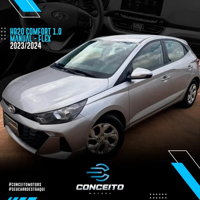 Carro Hyundai HB20 2024 Comfort 1.0 (Flex)