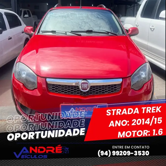Carro Fiat Strada 2014 Trekking 1.6 16V (Flex) (Cabine Dupla)