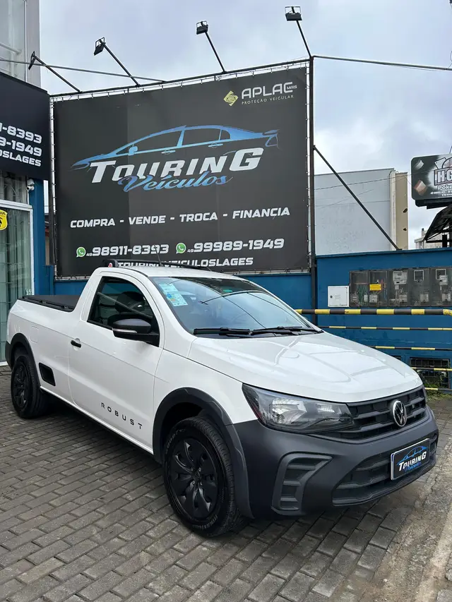 Carro Volkswagen Saveiro 2025 Robust Total Flex 16V