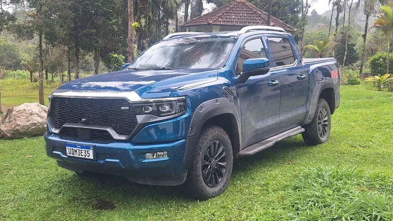 Nova Foton Tunland V9 não quer saber de Hilux e tem segredo de fazer inveja