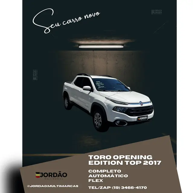 Carro Fiat Toro 2017 Freedom 1.8 AT6 4x2 (Flex)