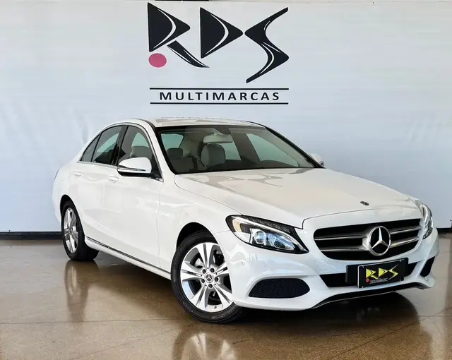 Carro Mercedes-Benz Classe C 2018 C 180 Avantgarde FlexFuel