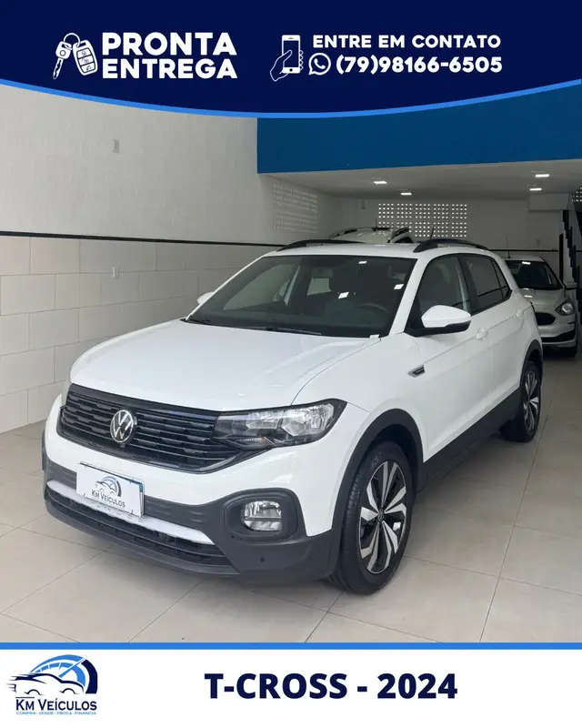Carro Volkswagen T-Cross 2024 1.0 200 TSI Comfortline (Aut) (Flex)