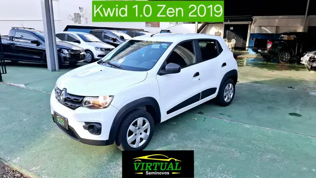 Carro Renault Kwid 2019 Zen 1.0 12v SCe (Flex)