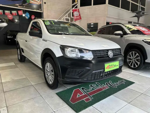 Carro Volkswagen Saveiro 2021 Robust 1.6 MSI CS (Flex)
