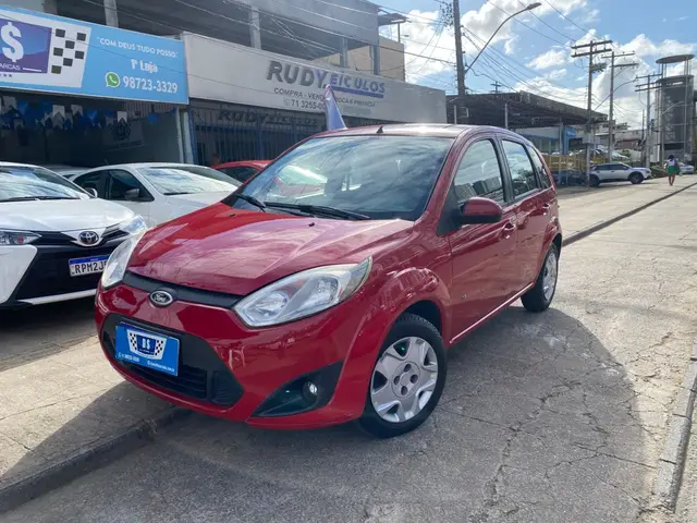 Carro Ford Fiesta Hatch 2014 S Plus 1.0 RoCam (Flex)