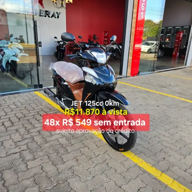 Moto Shineray JET 125SS 2026 Carburada