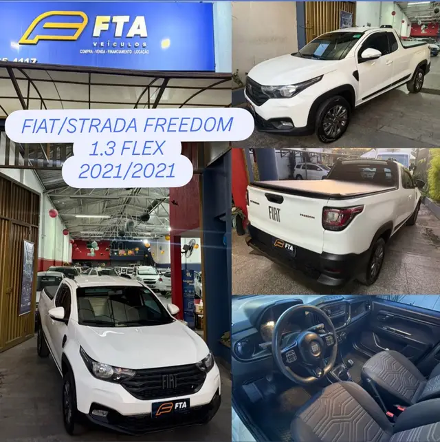 Carro Fiat Strada 2021 Freedom 1.3 CS (Flex)
