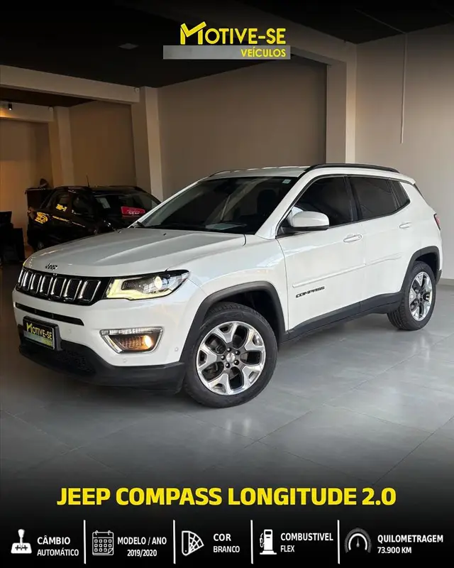 Carro Jeep Compass 2025 Longitude 1.3 T270 (Aut) (Flex)
