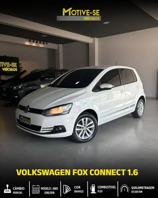 Carro Volkswagen Fox 2018 1.6 MSI Connect (Flex)