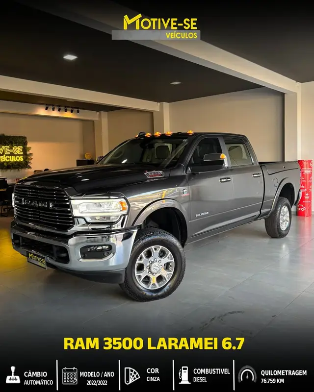 Carro Ram 3500 2022 Laramie 6.7